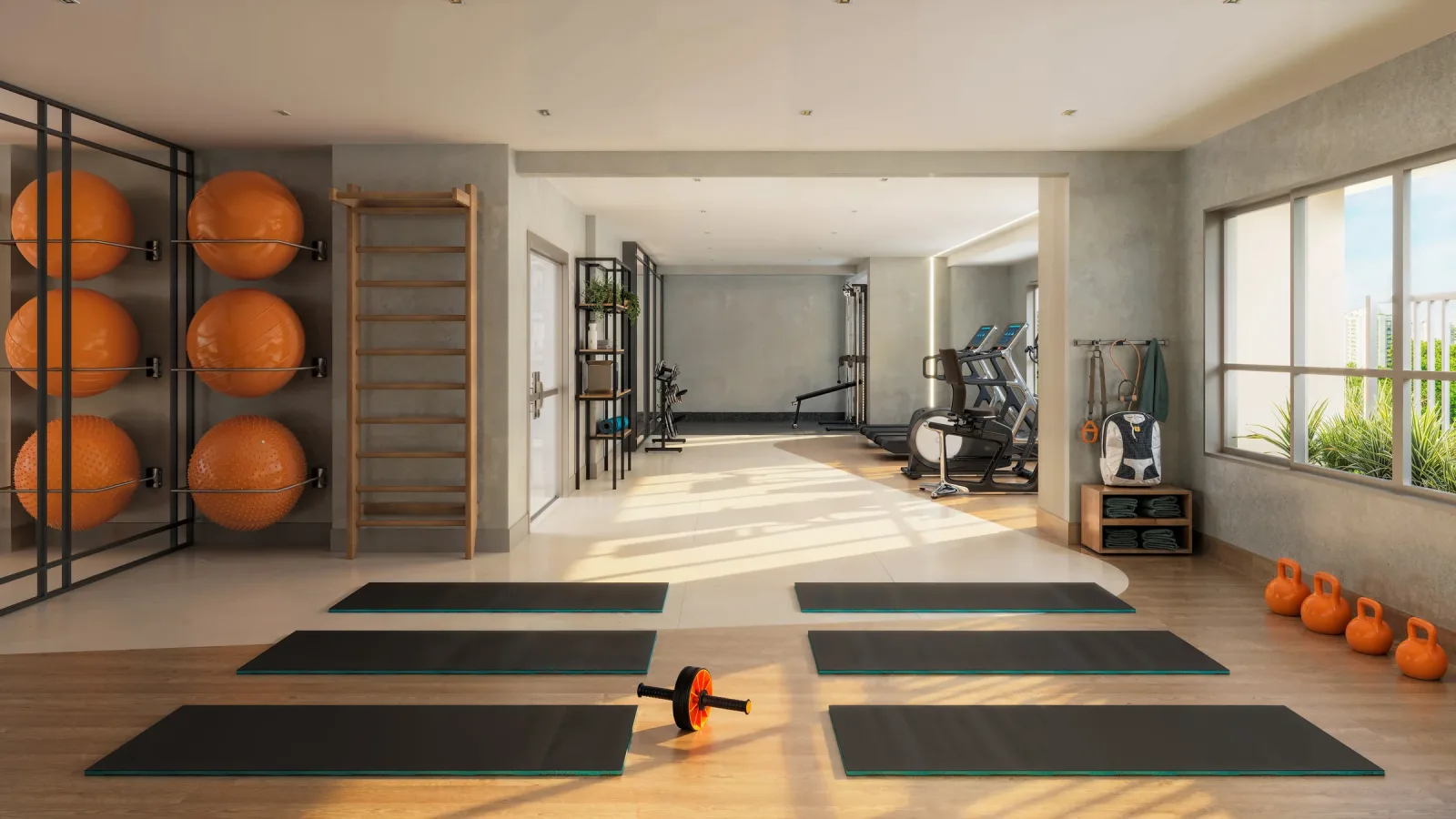 Apartamento de 1 suíte com 58,67 m² à venda no Ludovic Apartments - Setor Central — miniatura da foto 6