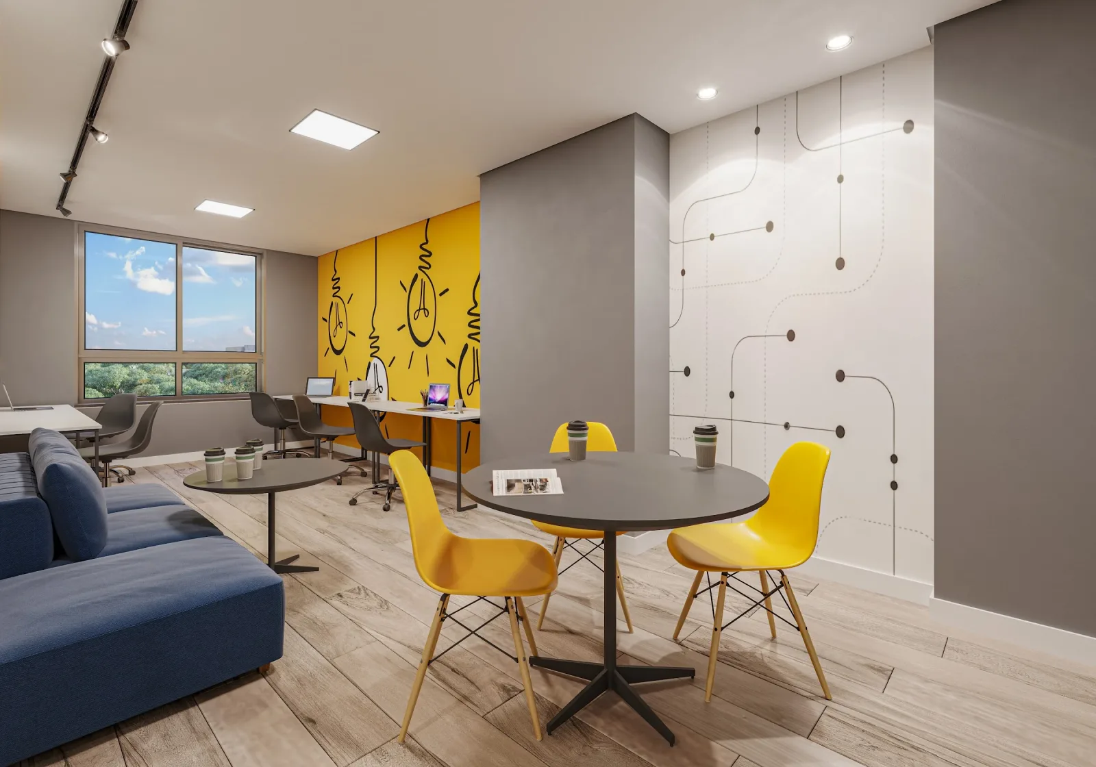 Apartamento de 1 suíte com 63,20 m² à venda no Inside Park Home - Vila Rosa — miniatura da foto 7