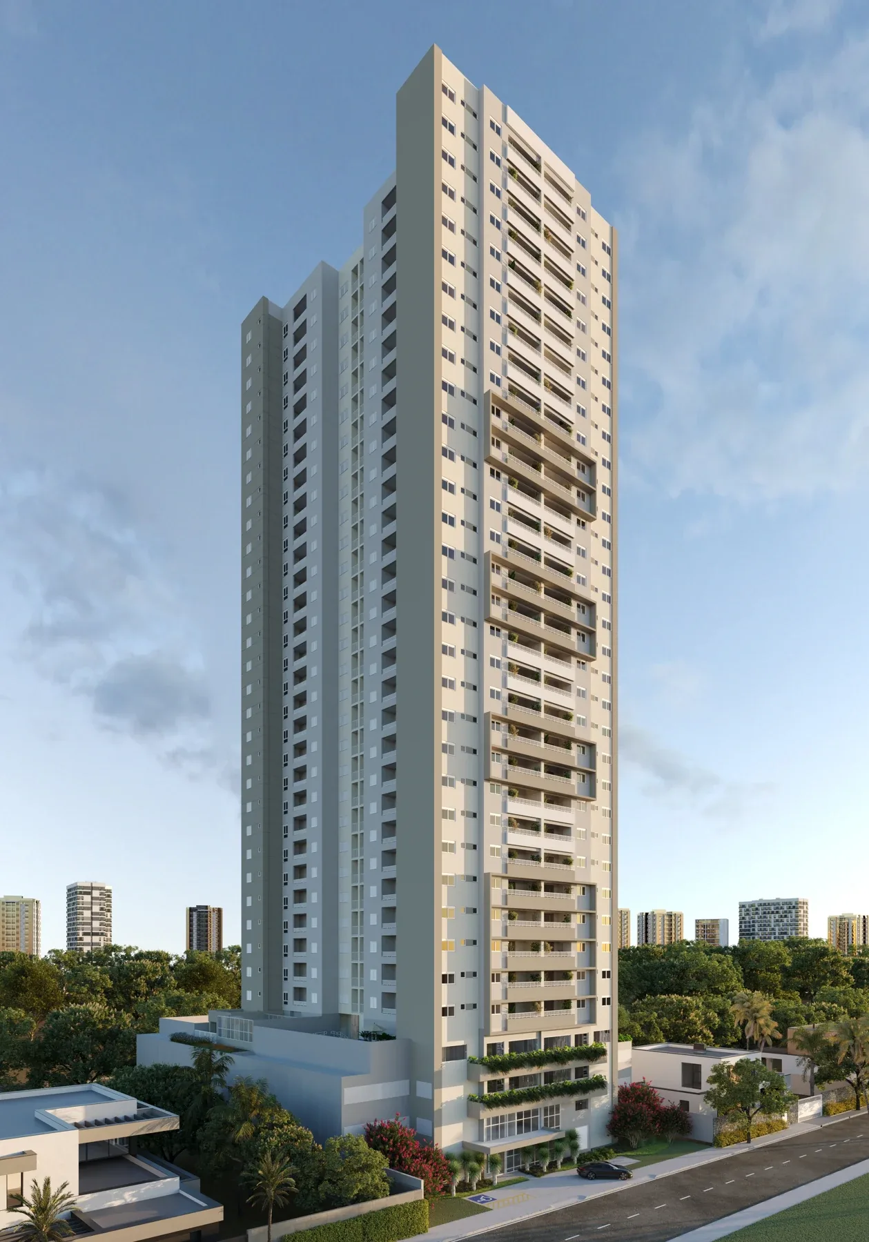 Apartamento de 1 suíte com 67,05m² à venda no Varandas Flamboyant - Alto da Glória — foto 2