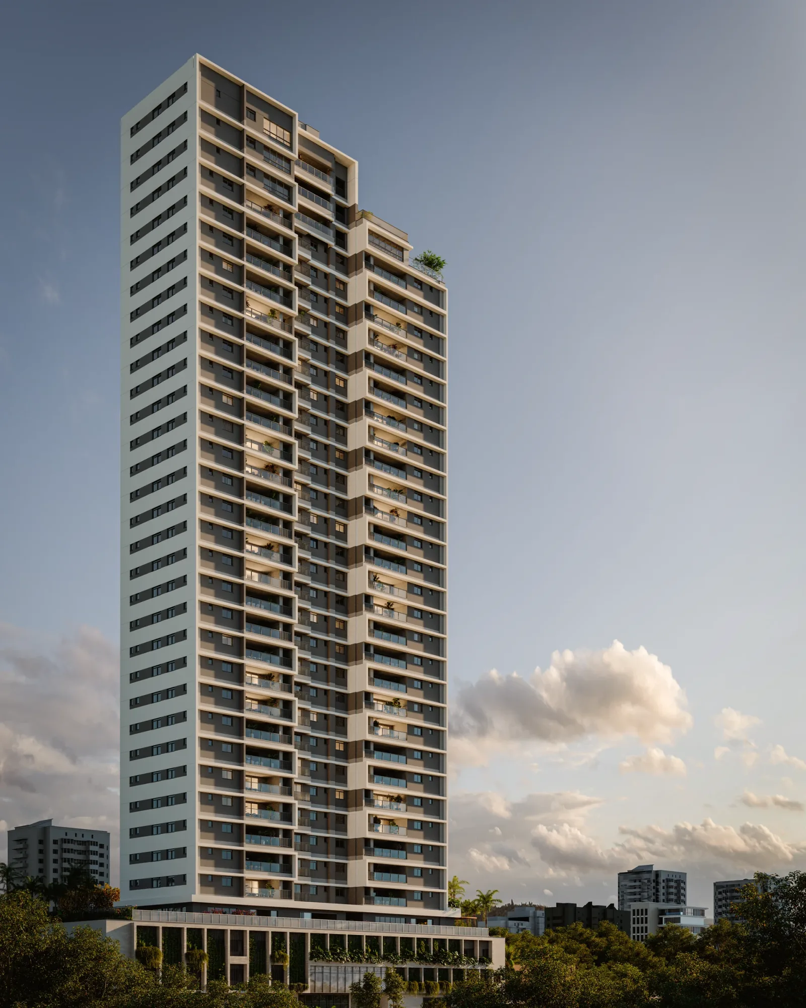 Penthouse de 3 suítes com 192,23 m² à venda no Kairós - Setor Marista — foto 2