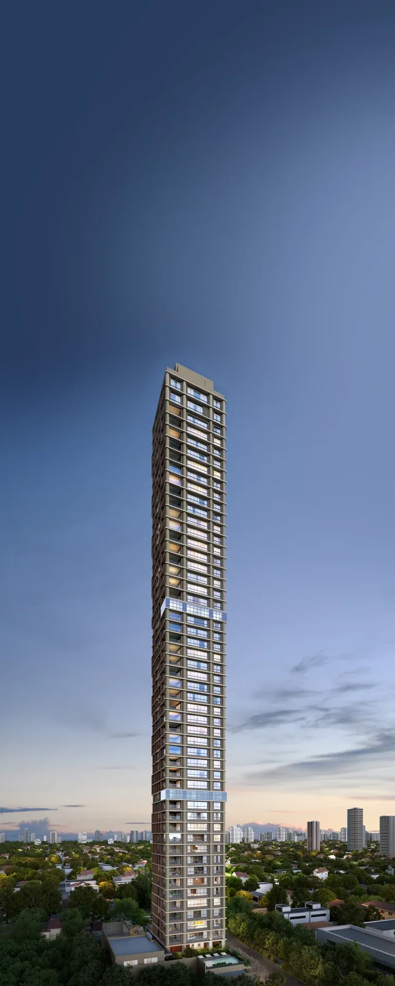 Apartamento de 4 suítes com 274 m² à venda no City Park Majestic - Setor Bueno — foto 2