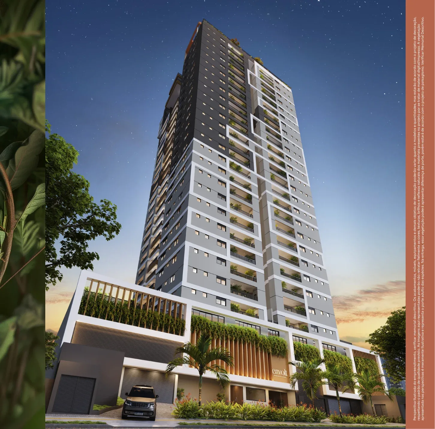 Apartamento de 3 suítes plenas com 94,66m² à venda no Envolt Biophilic Home - Setor Bueno — foto 2