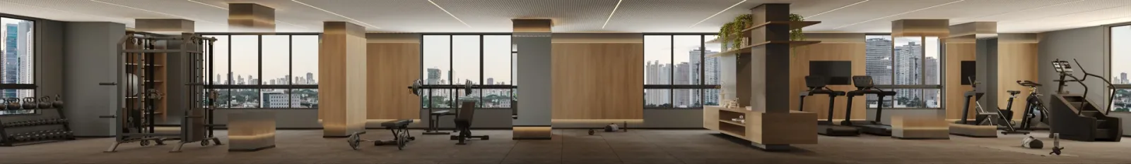 Apartamento de 1 suíte com 91,03 m² à venda no B.Side by City - Setor Marista — foto 4