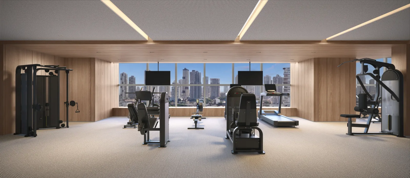 Apartamento de 4 suítes com 428,08 m² à venda no City Park Royal - Setor Bueno — foto 4