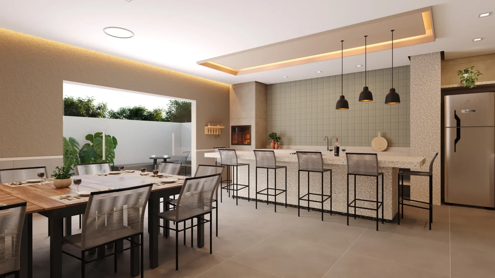 Apartamento de 1 suíte com 64,25m² à venda no Vistamérica - Jardim América — miniatura da foto 7