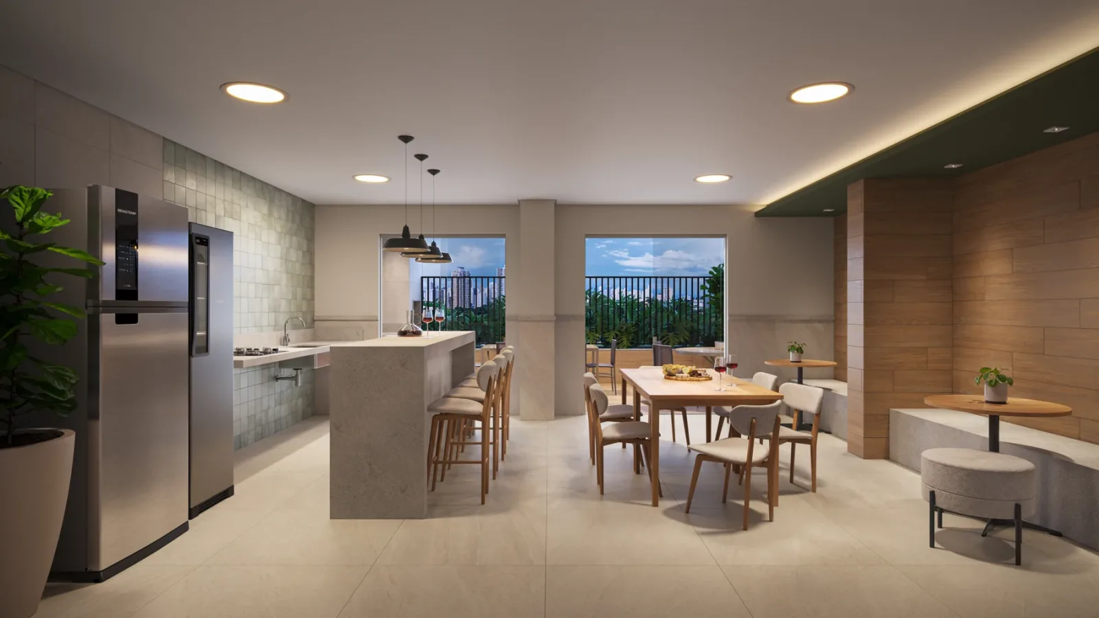 Apartamento de 2 suítes com 71,13m² à venda no Verde Maris - Setor Marista — miniatura da foto 6