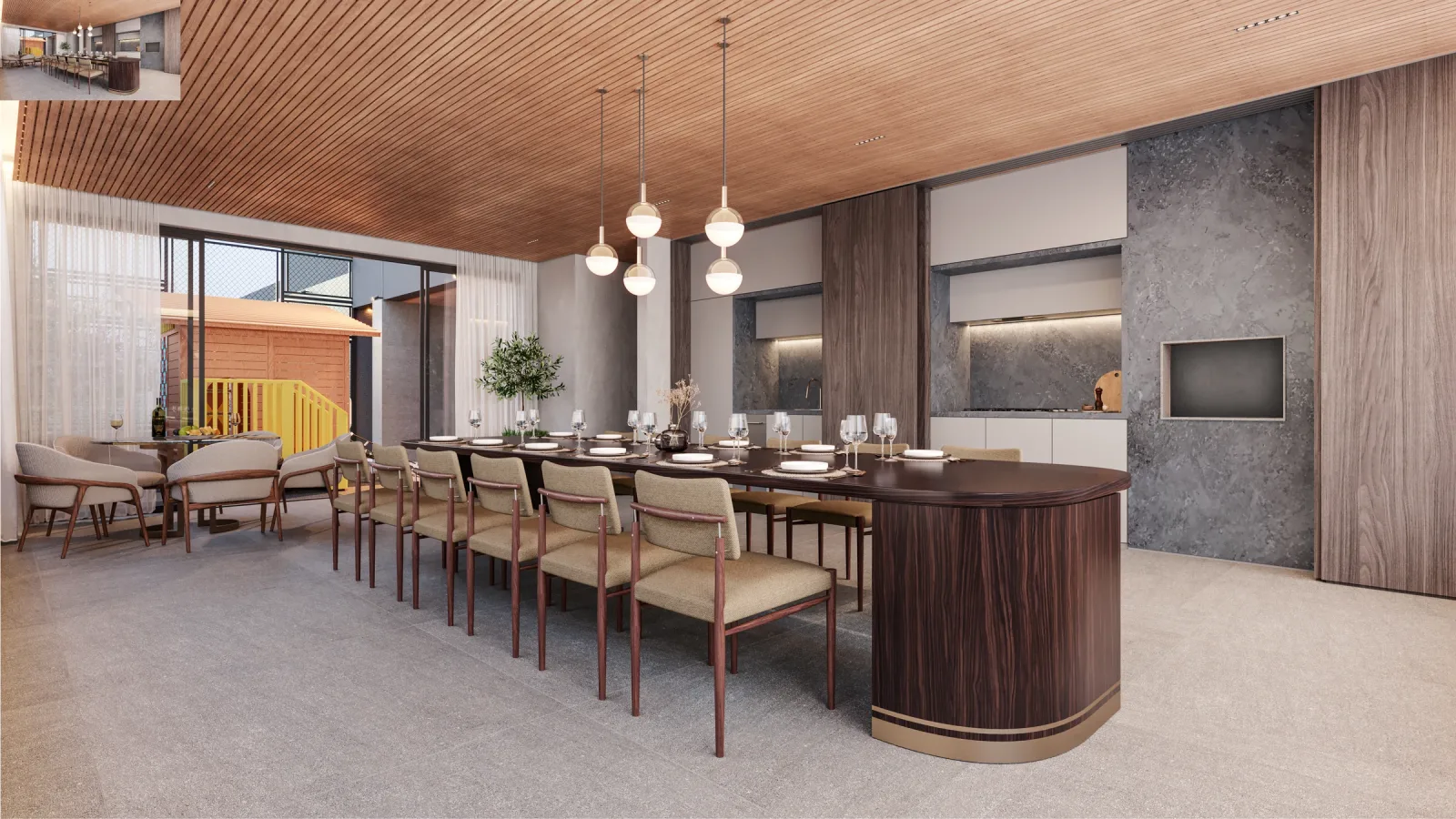 Apartamento de 4 suítes com 302,7 m² à venda no City Ricardo Paranhos - Setor Marista — miniatura da foto 6