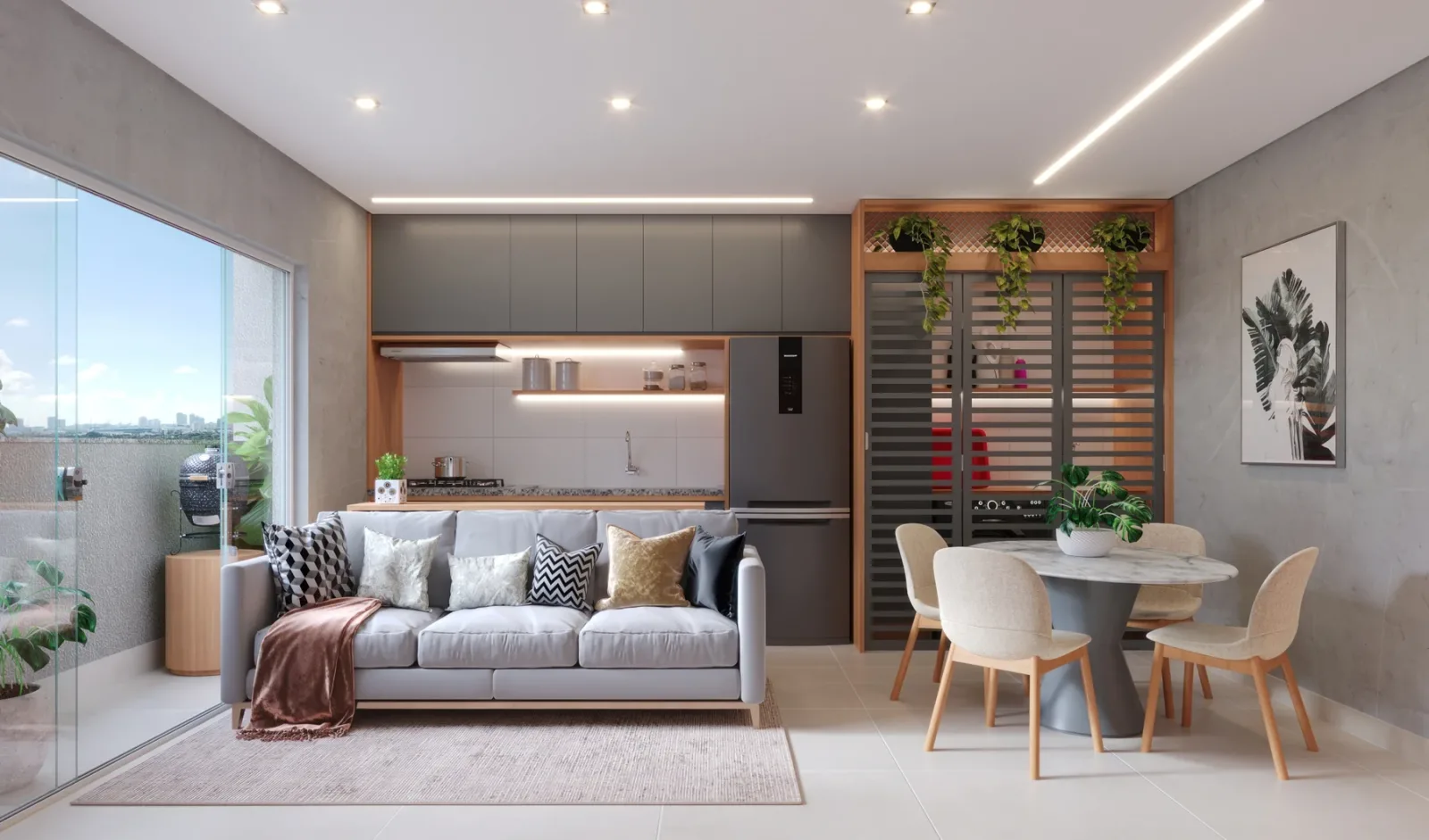 Apartamento de 1 suíte com 62,18m² à venda no Floramazônia - Parque Amazônia — foto 3