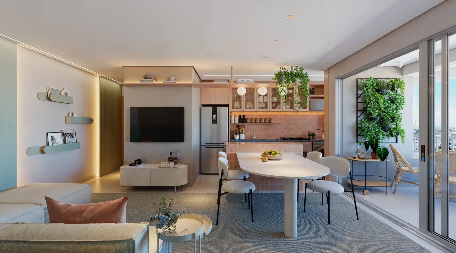Apartamento de 2 suítes com 75,75 m² à venda no Ludovic Apartments - Setor Central — foto 3
