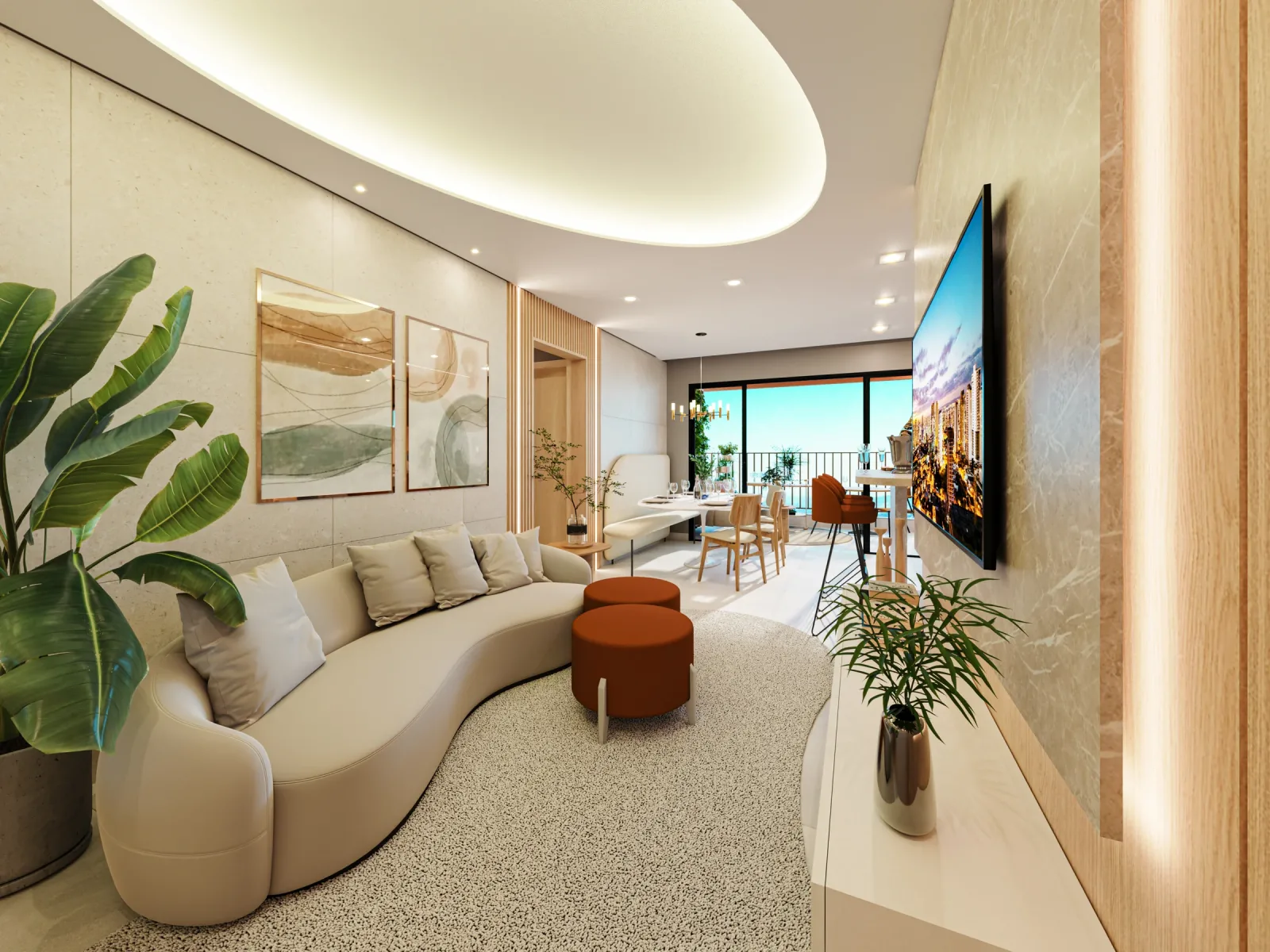 Apartamento de 2 suítes com 76,38 m² à venda no Invite Marista Apartments - Setor Marista — foto 3
