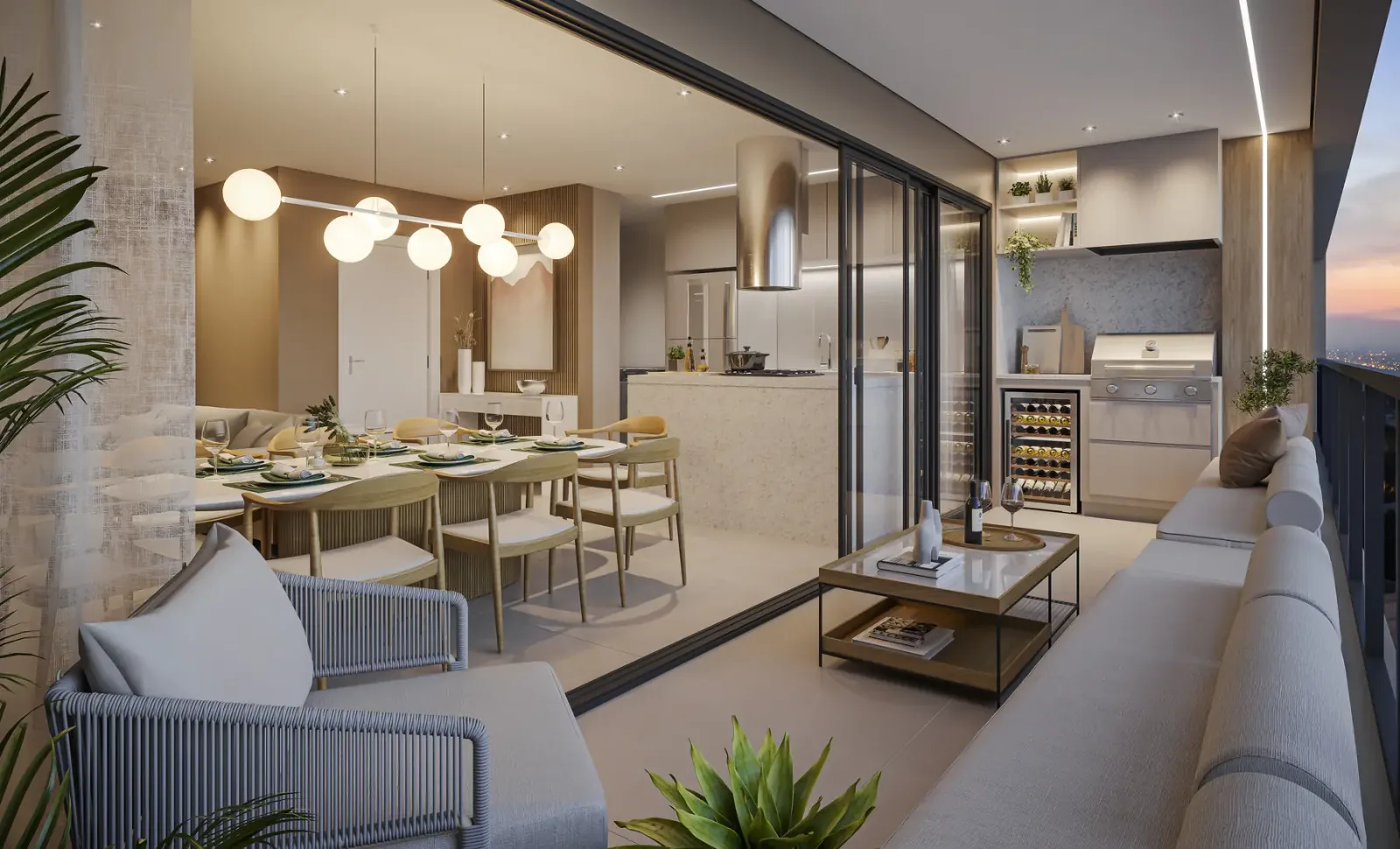 Apartamento de 2 suítes com 87,56 a 89,49m² à venda no Naturia Viver Parque Flamboyant - Jardim Goiás — foto 3
