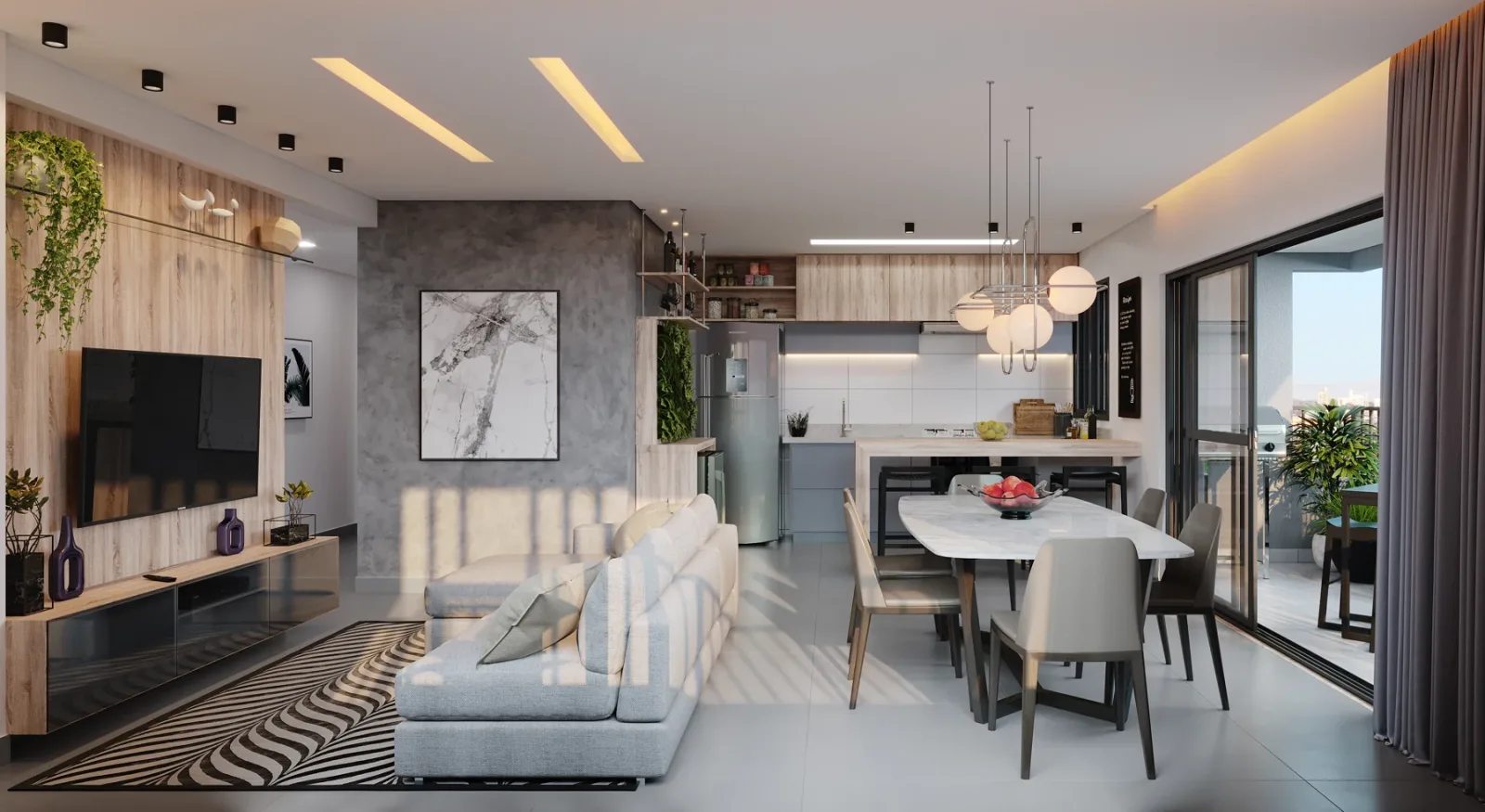 Apartamento de 3 suítes com 109,46m² à venda no Ilumi Bueno - Setor Bueno — foto 3
