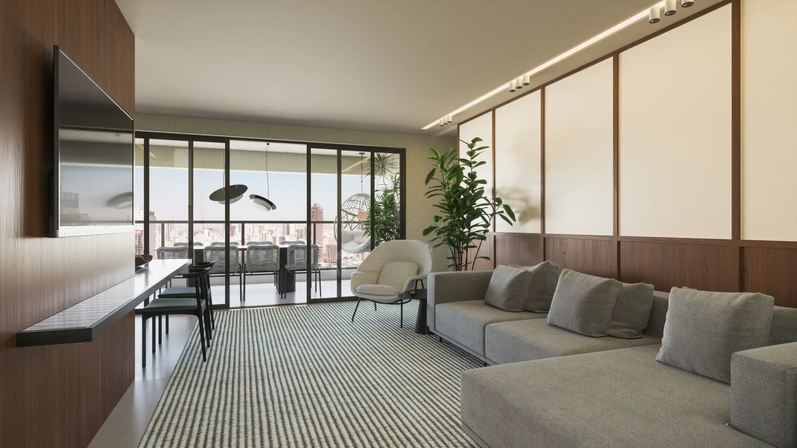 Apartamento de 3 suítes com 121,11 m² à venda no Kairós - Setor Marista — foto 3