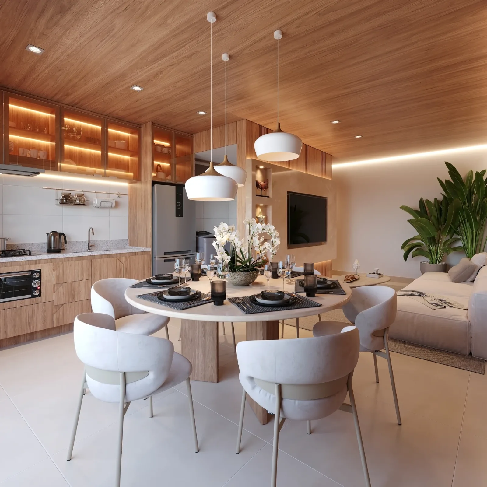 Apartamento de 3 suítes com 80,24m² à venda no Passos Flamboyant - Alto da Glória — foto 4