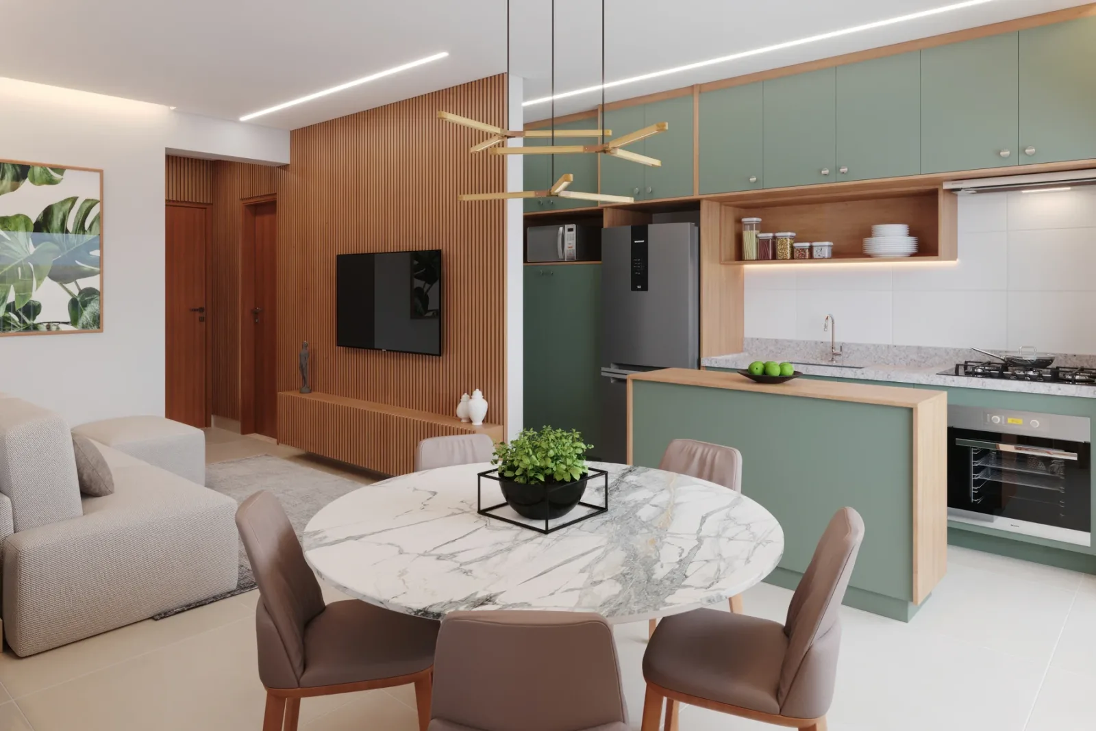 Apartamento de 3 suítes com 80,49m² à venda no Solo Vaca Brava - Nova Suíça — foto 3