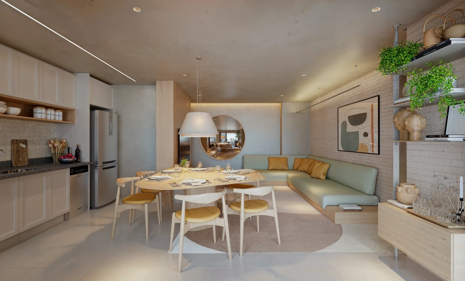 Apartamento de 3 suítes com 97,68 m² à venda no Ludovic Apartments - Setor Central — foto 3