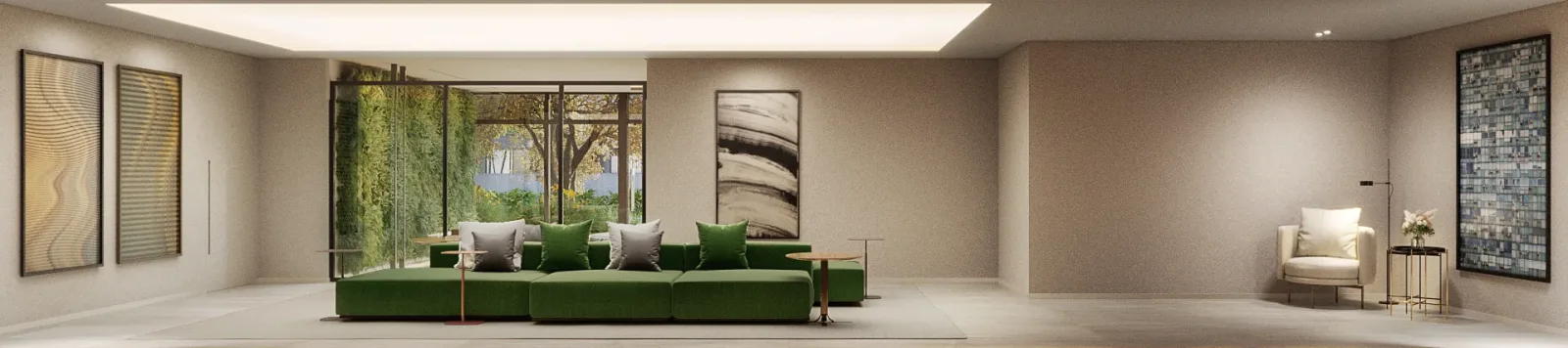 Apartamento de 3 suítes com 177,44 m² à venda no City Garten - Setor Marista — foto 2