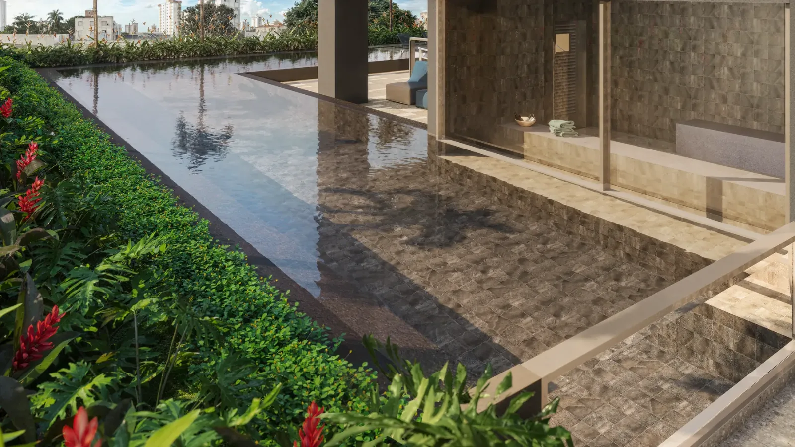 Apartamento de 2 quartos, sendo 1 suíte, com terraço de 71,79 a 74,78m² à venda no Hello Vision Residence - Setor Aeroporto — foto 5