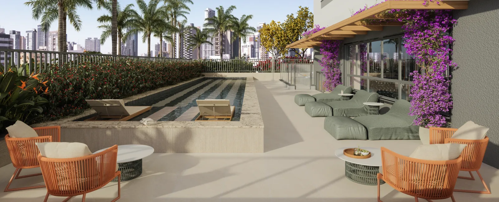 Apartamento de 2 suítes com 77,61 m² à venda no Kairós - Setor Marista — foto 4