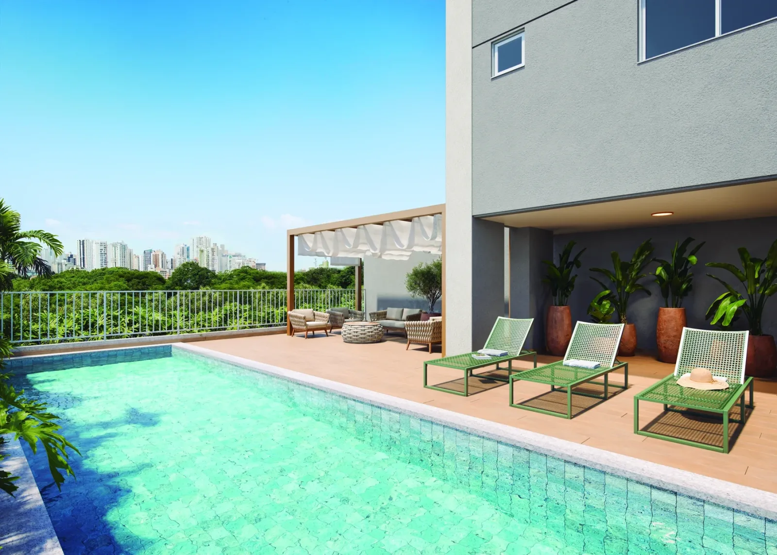 Apartamento de 3 suítes com 116,37m² à venda no Aurora Lago das Rosas - Setor Oeste — miniatura da foto 6