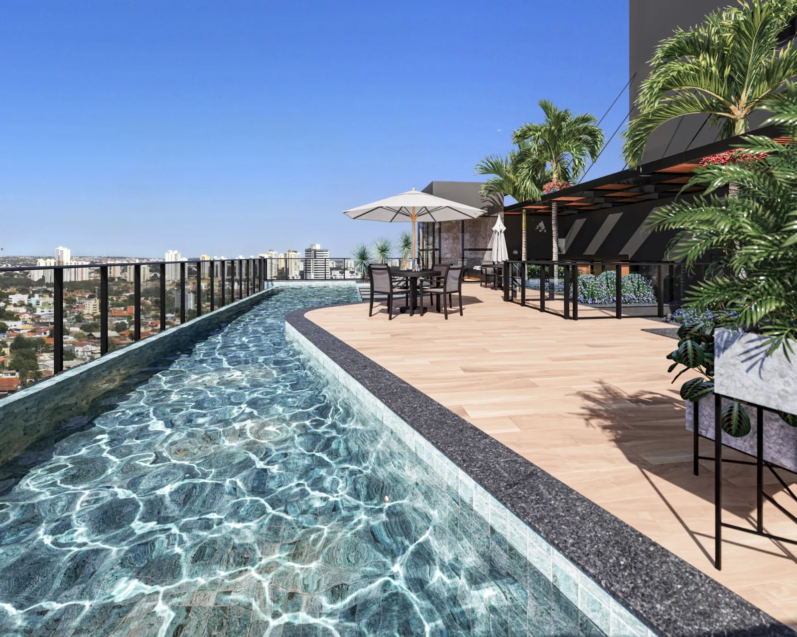 Apartamento de 3 suítes com 99,12m² à venda no Urban Garden Residence - Setor Bueno — miniatura da foto 6