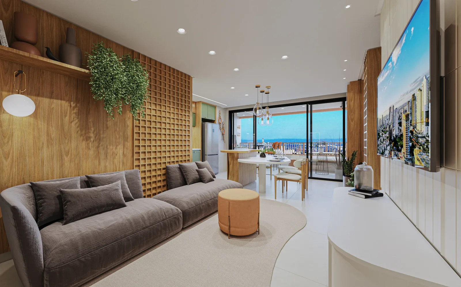 Planta ou imagem da tipologia Apartamento de 3 suítes com 109,29 m² à venda no Invite Marista Apartments - Setor Marista do Invite Marista Apartments