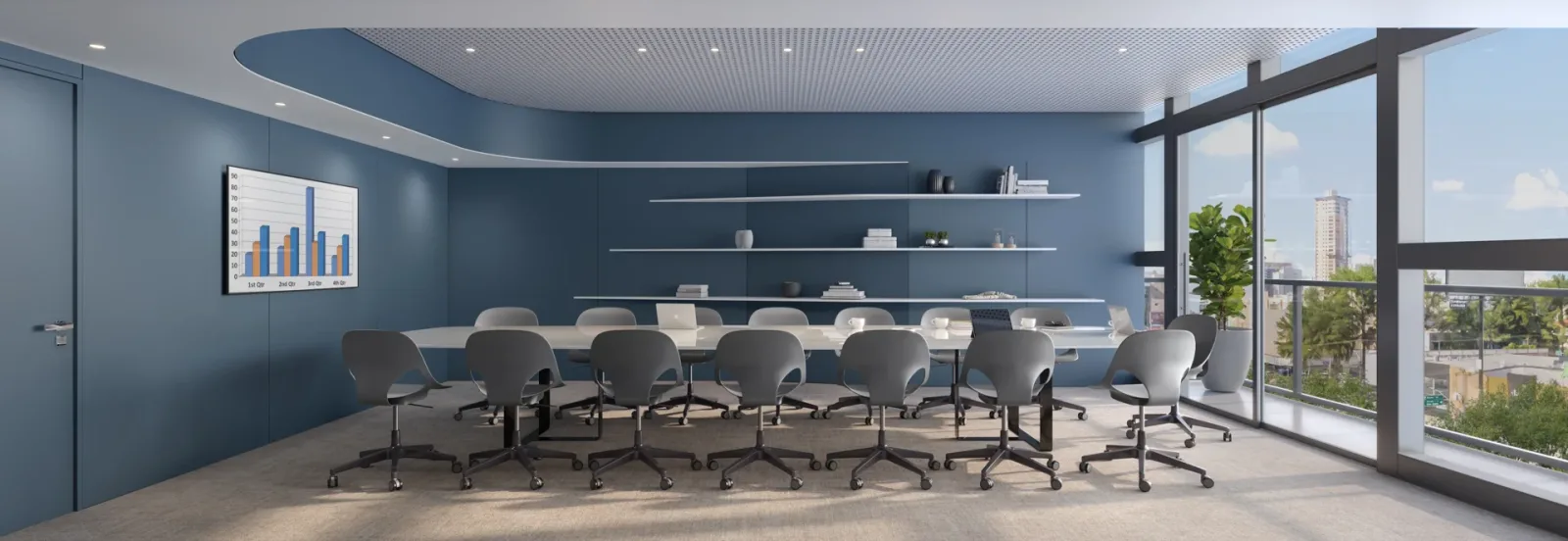 Sala comercial com 57,52 m² à venda no Infinity Business - Setor Bueno — foto 2