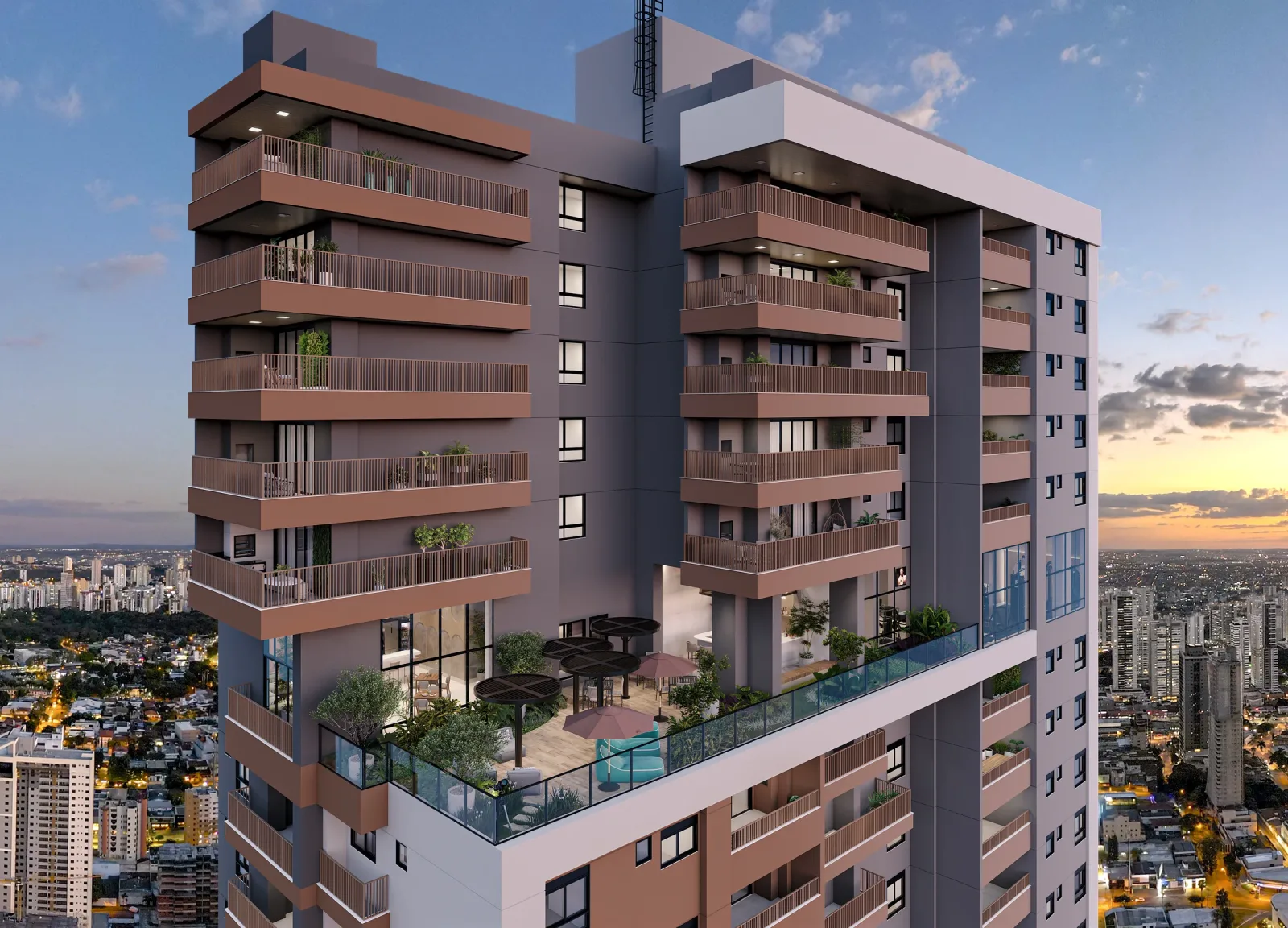 Apartamento de 2 suítes com 78,68 m² à venda no Invite Marista Apartments - Setor Marista — miniatura da foto 6