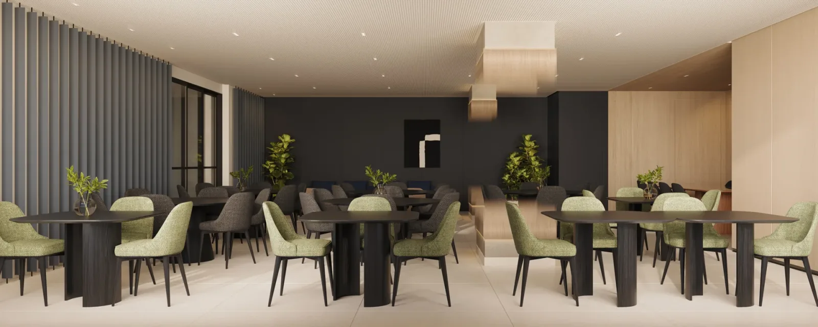 Apartamento de 2 suítes com 92,16 m² à venda no B.Side by City - Setor Marista — miniatura da foto 6