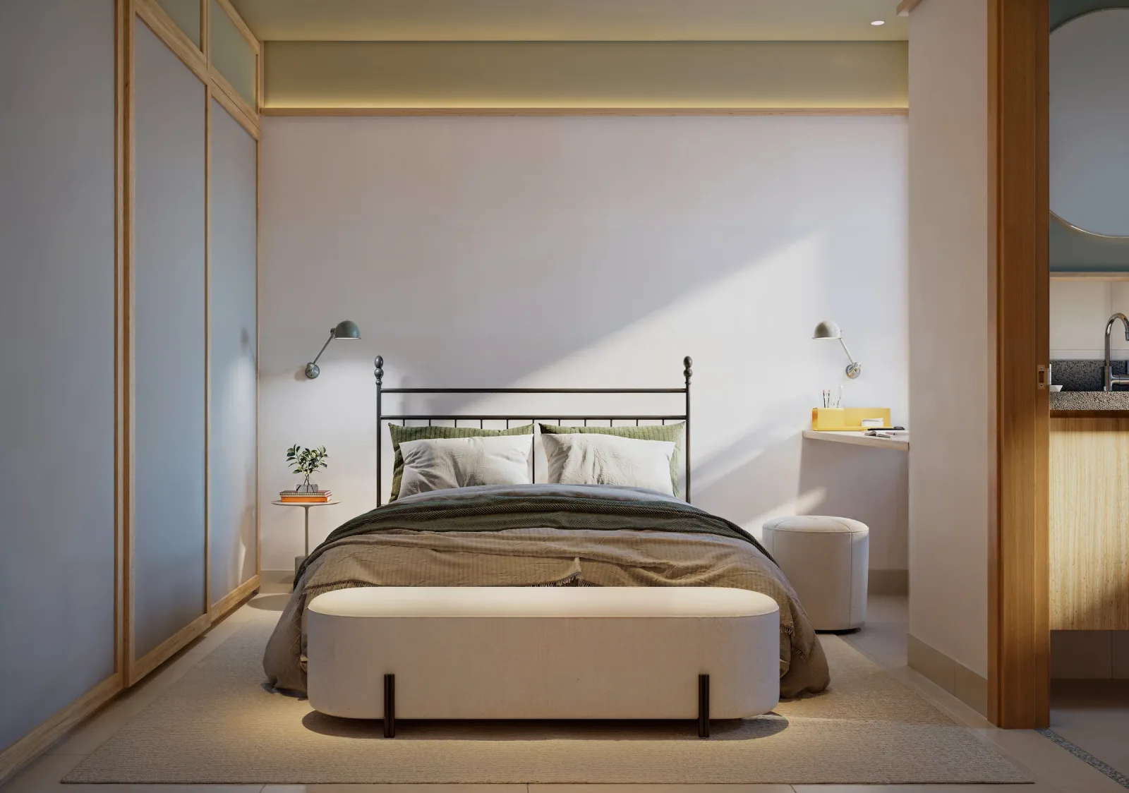Apartamento de 1 suíte com 58,67 m² à venda no Ludovic Apartments - Setor Central — foto 4