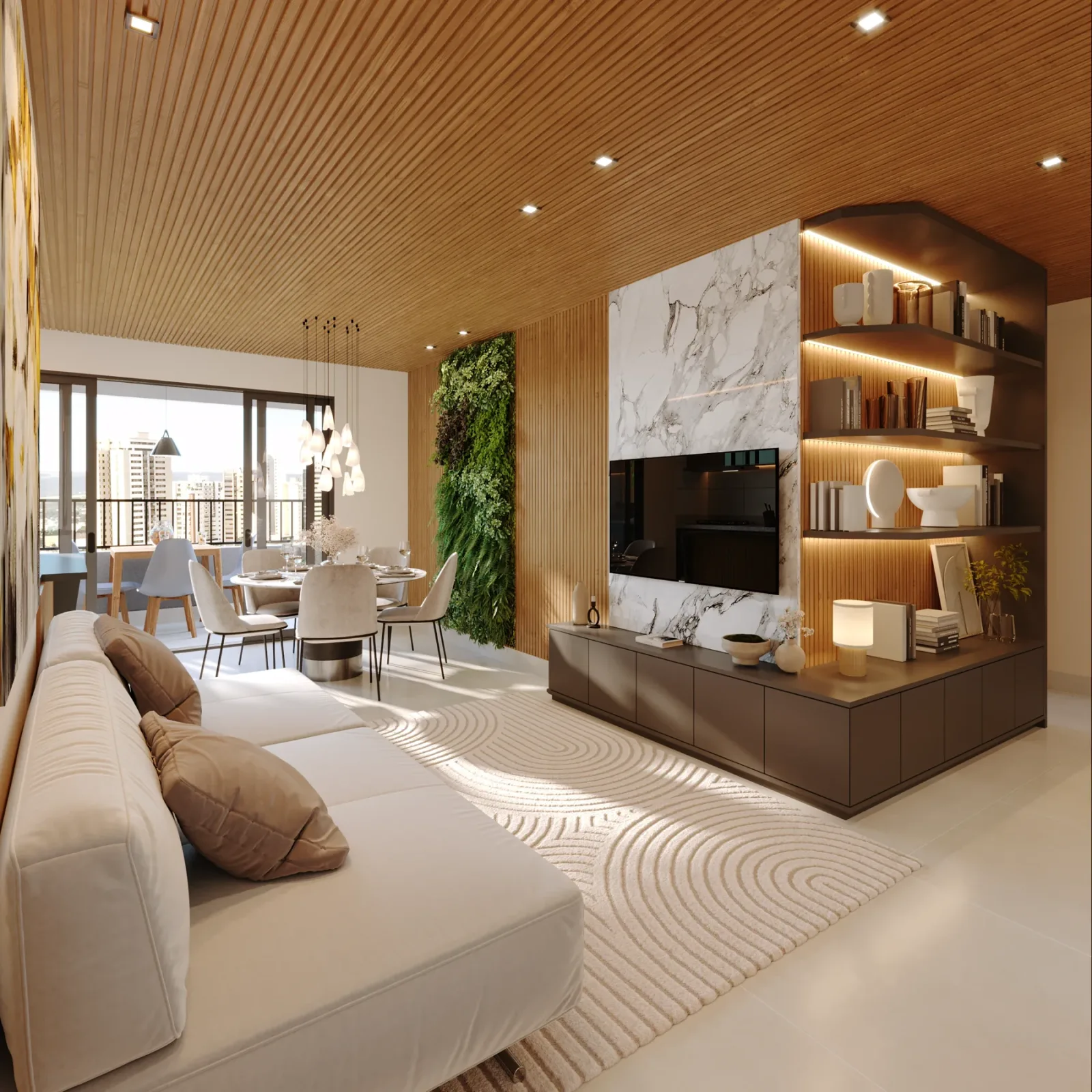 Apartamento de 2 suítes com 76,68m² à venda no Una Areião - Setor Pedro Ludovico — foto 5