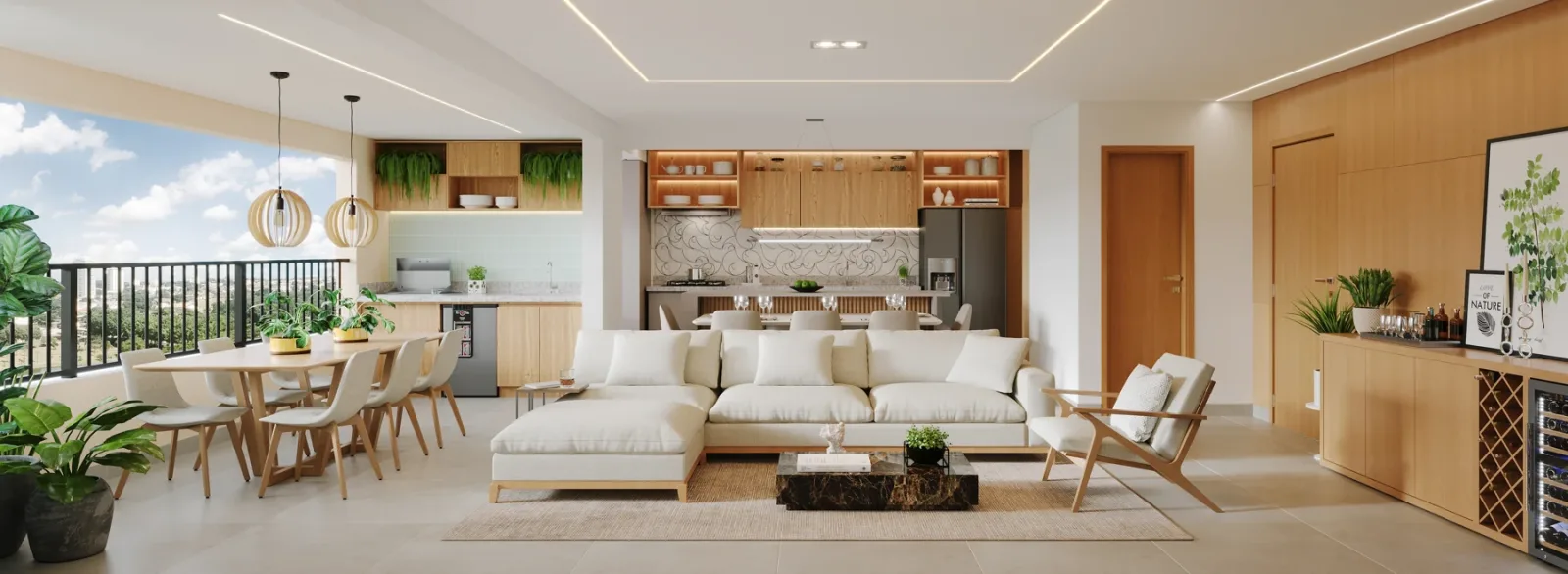 Apartamento de 3 suítes com 119,03m² à venda no Viverde Areião - Setor Pedro Ludovico — foto 4