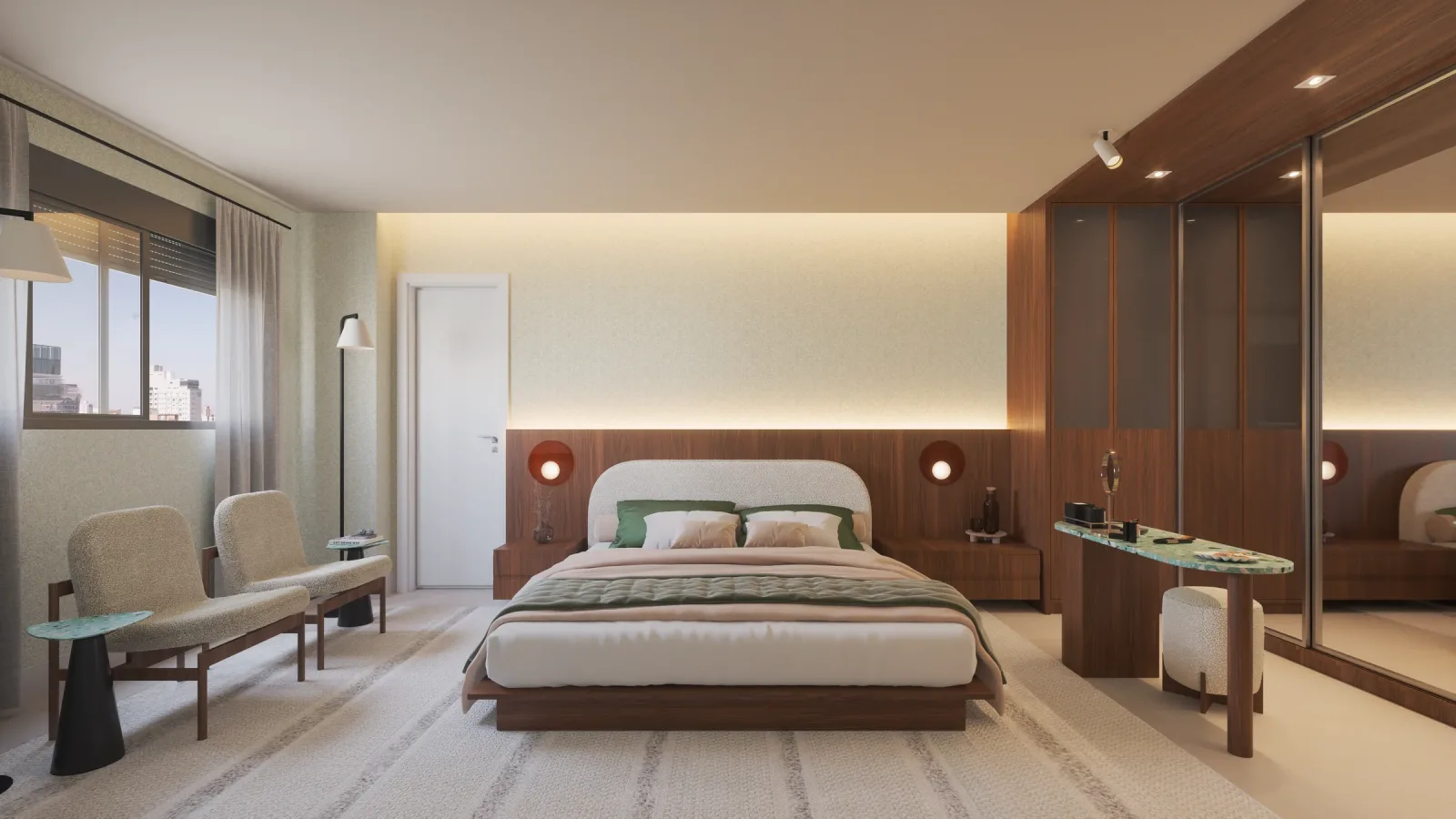 Apartamento de 3 suítes com 121,11 m² à venda no Kairós - Setor Marista — foto 4