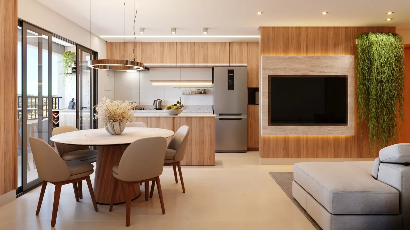 Apartamento de 3 suítes com 82,25m² à venda no Una Areião - Setor Pedro Ludovico — foto 5