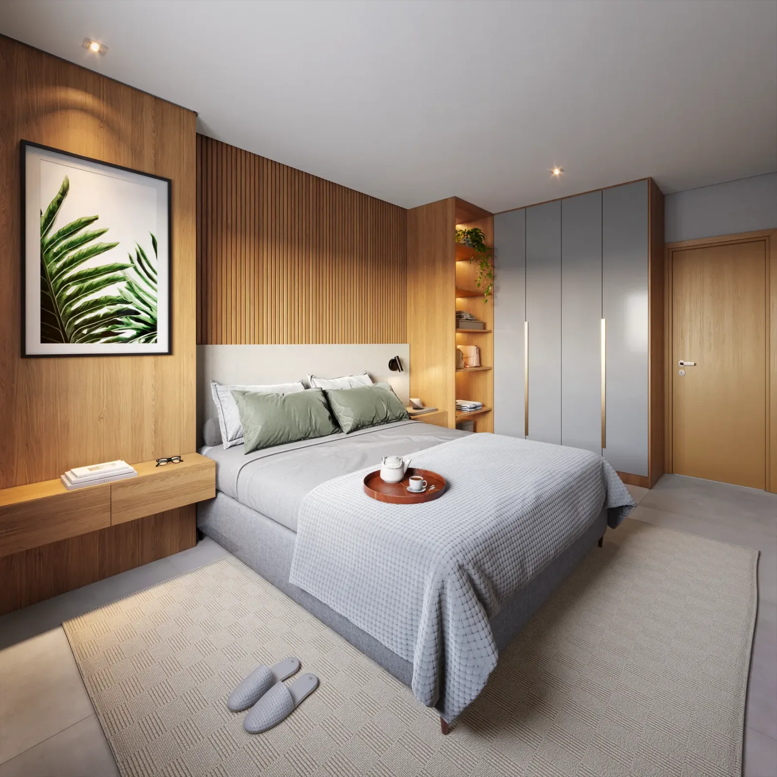 Apartamento de 2 quartos, sendo 1 suíte, com 59,56m² à venda no Hello Viver Universitário - Setor Leste Universitário — foto 4