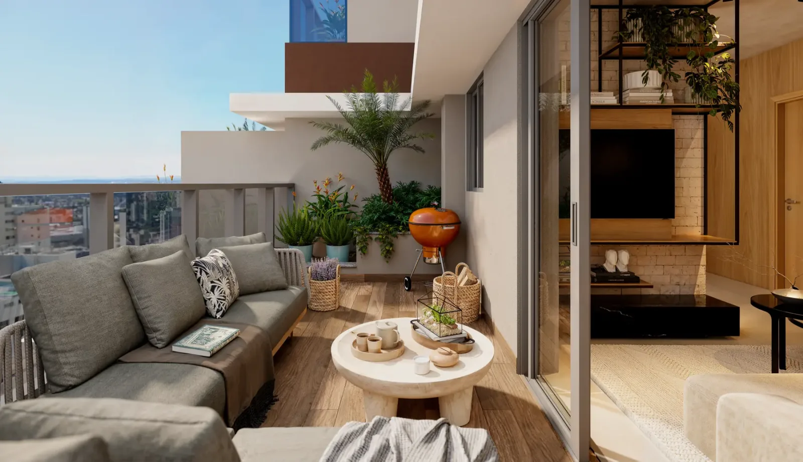 Apartamento de 1 suíte, com 49,77m² à venda no Hello Vision Residence - Setor Aeroporto