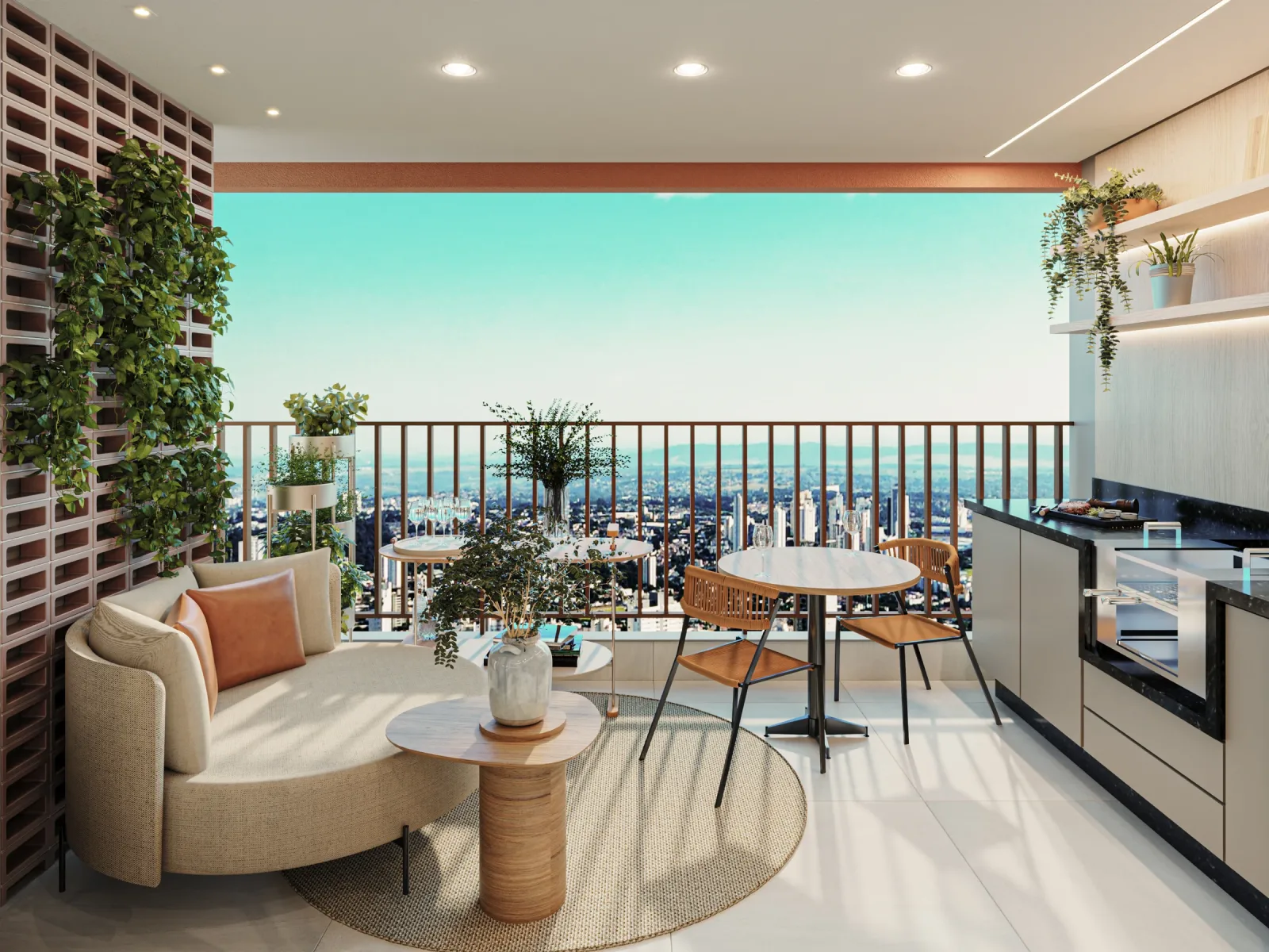 Apartamento de 2 suítes com 76,38 m² à venda no Invite Marista Apartments - Setor Marista — foto 4