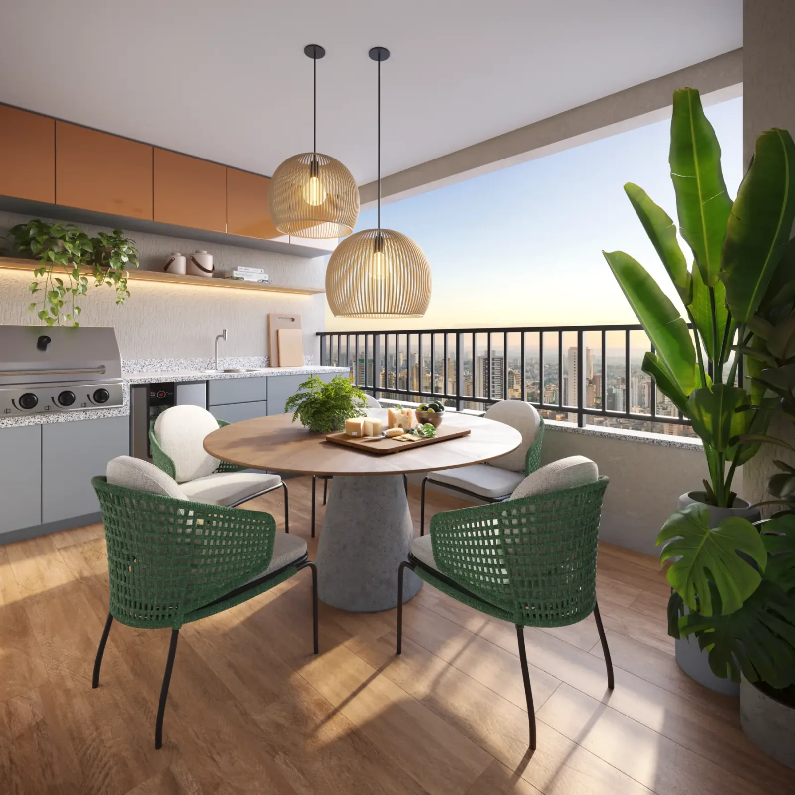 Apartamento de 2 suítes com 161,64m² à venda no Alma Home Senses - Setor Oeste — foto 4